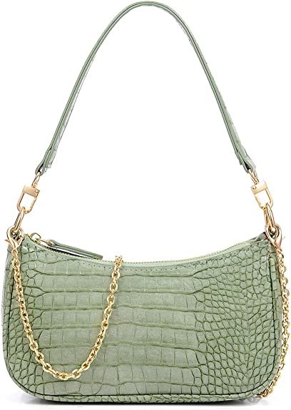 Shoulder Bag Retro Classic Purse Clutch Shoulder Tote HandBag with Zipper Closure for Women
